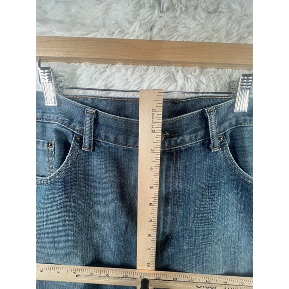 Levi’s 559‎ Relaxed Straight Denim 100% Cotton Blue Jeans Mens • Size 38 x 30 - Picture 10 of 10